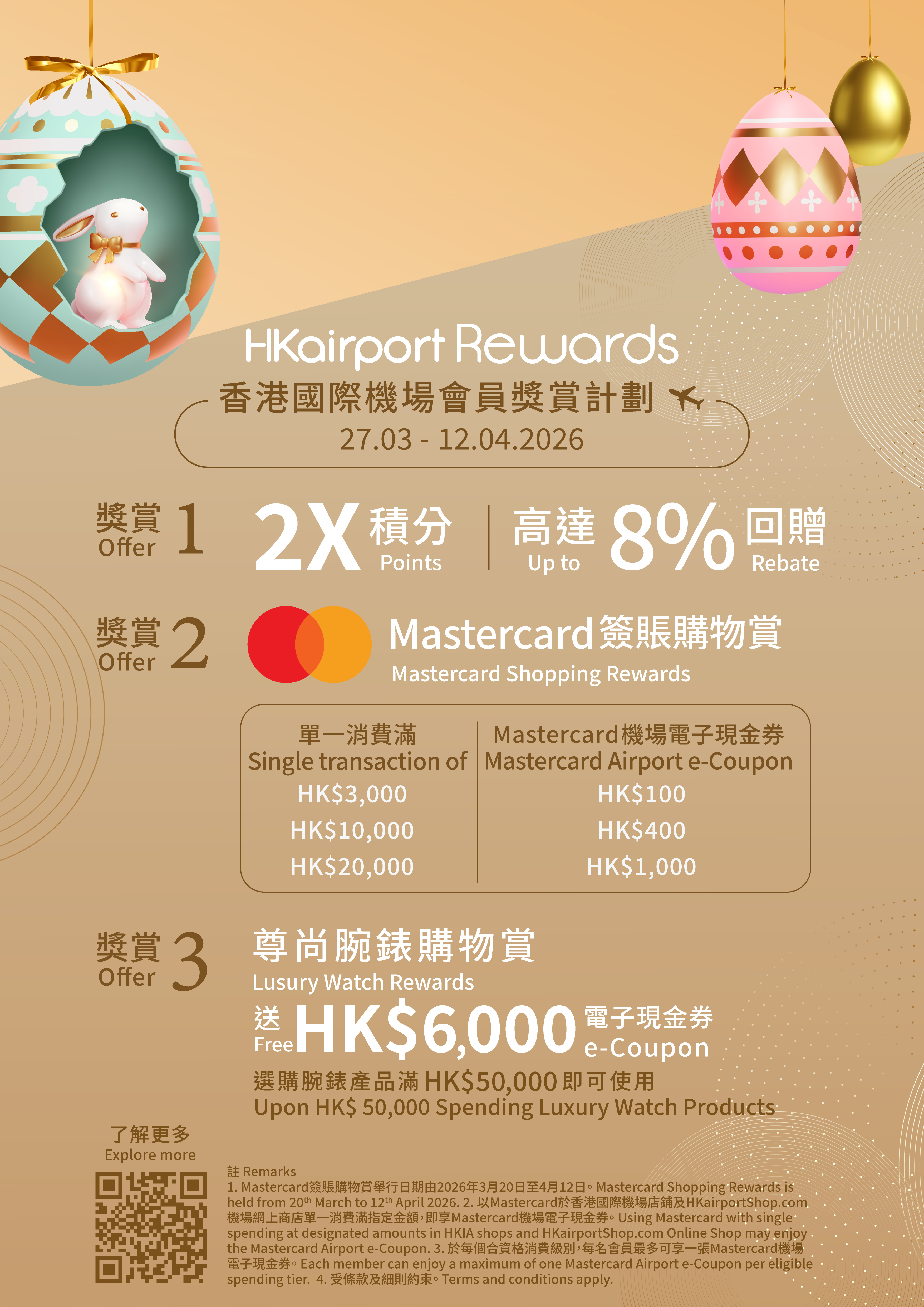 香港国际机场复活节购物赏