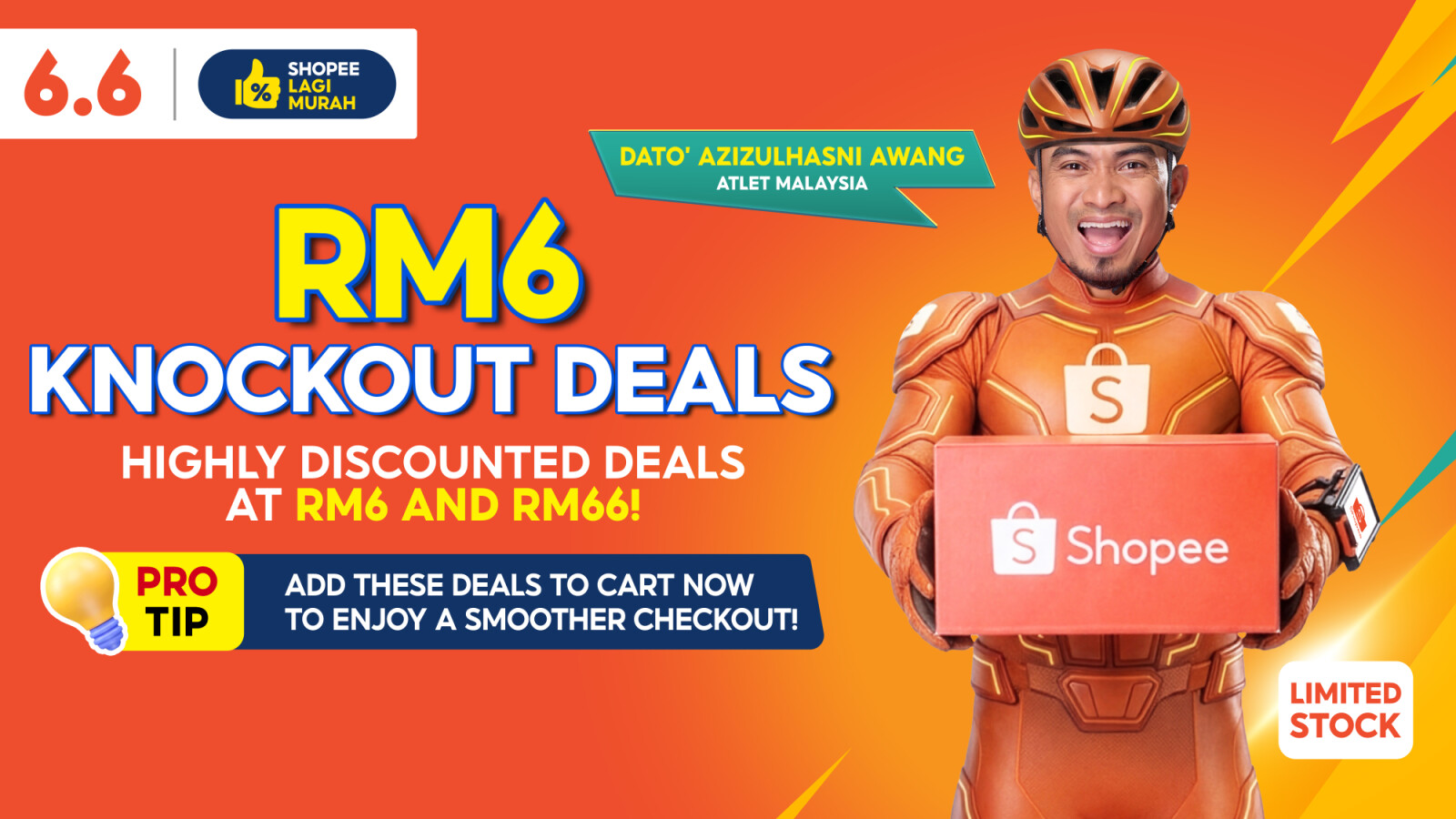 Shopee 6.6 Buy Today, Get Today Sale