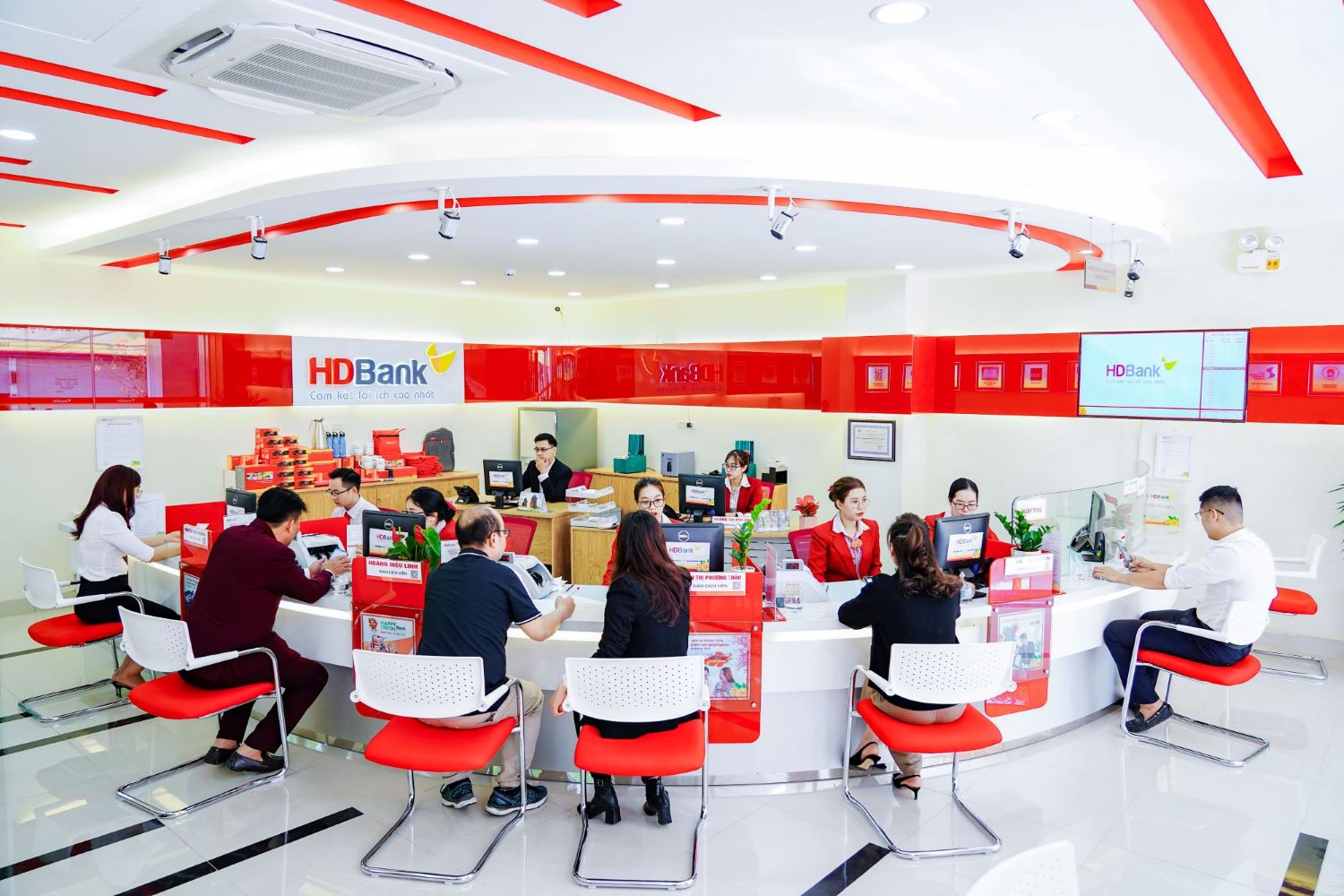 สำนักงานธุรกรรมของ HDBank ในนครโฮจิมินห์