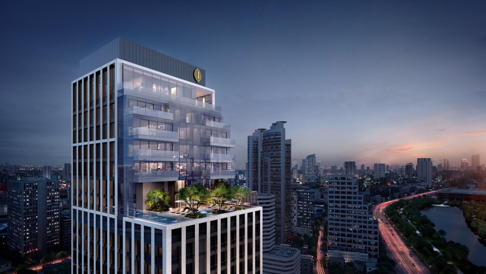 InterContinental Residences Bangkok Asoke 大樓主視覺