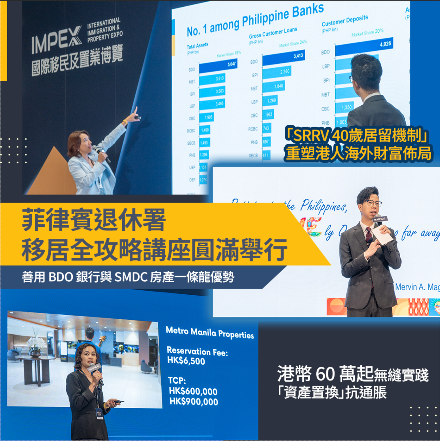 善用 BDO 銀行與 SMDC 房產一條龍優勢 港幣 60 萬起無縫實踐「資產置換」抗通脹