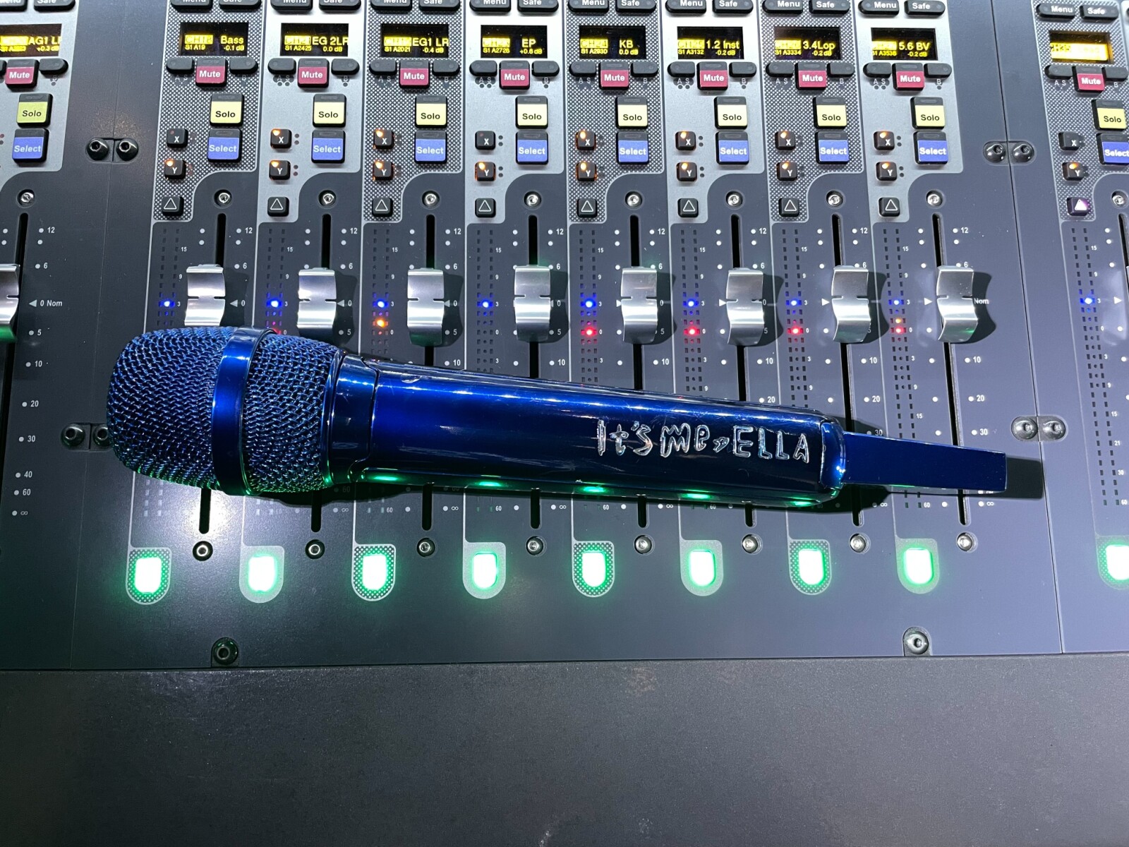 Ella選用Sennheiser Digital 6000無線系統,搭配MM 445麥克風頭